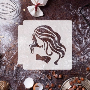 Woman 783-F961 Stencil