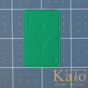 Spielkarte - Diamant 227-460 Cookie Cutter und Acryl Stempel (geprägt)