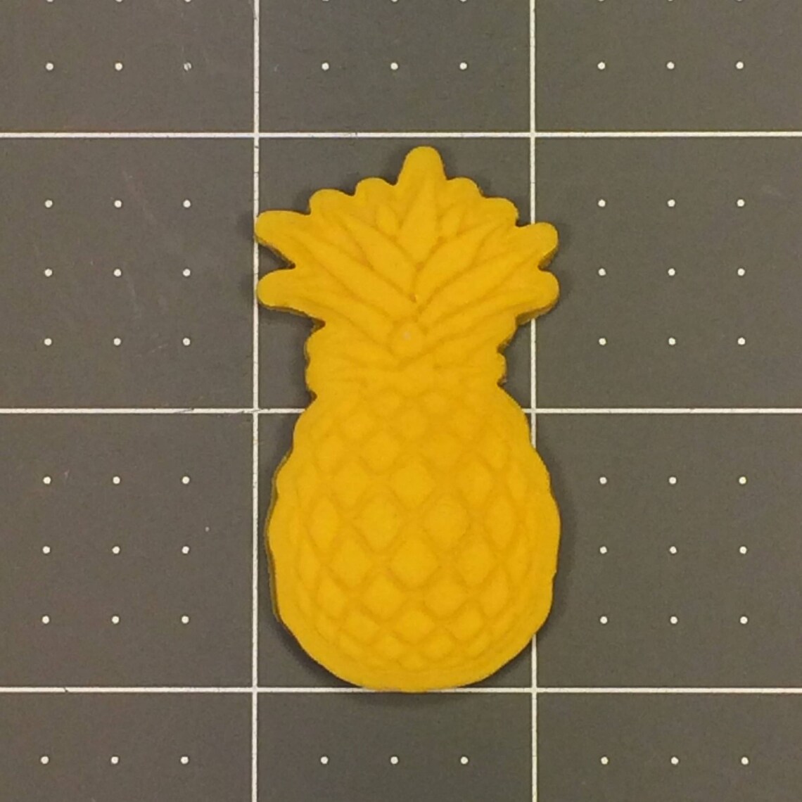 Pineapple 100 Cookie Cutter and Stamp (embossed) - Etsy