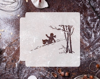 Sledding 783-E854 Stencil