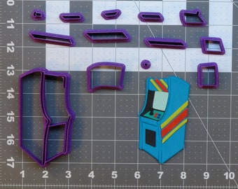 Arcade Machine 266-B645 Cookie Cutter Set
