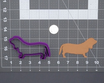 Basset Hound Dog Body 266-F703 Cookie Cutter Silhouette