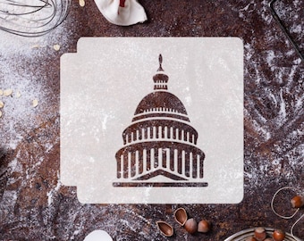 United States Capitol Building 783-H476 Stencil