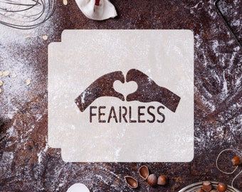 Fearless 783-I566 Stencil