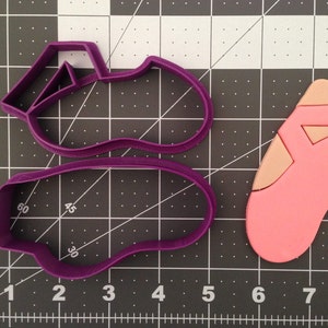 Ballet pied et pantoufle cookie cutter Set