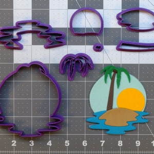 Ensemble de coupe-biscuits Beach 266-B508
