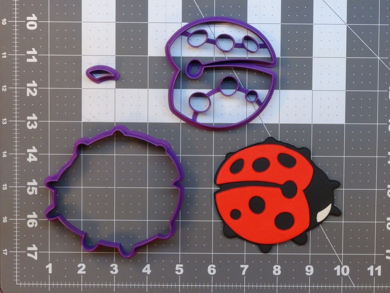 Lady Bug 266-A667 Cookie Cutter Set