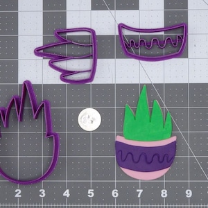 Potted Plant 266-H550 Cookie Cutter Set