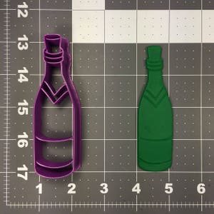 Wine Bottle 101 Cookie Cutter