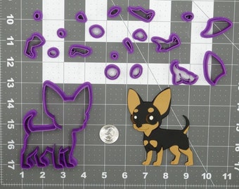Dog - Chihuahua Body 266-D258 Cookie Cutter Set