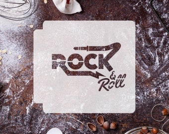 Plantilla Rock and Roll 783-G187