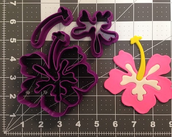 Hibiscus Flower 266-A687 Cookie Cutter Set