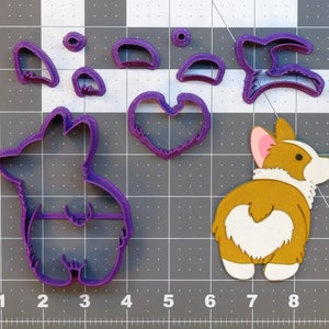 Corgi Butt 266-831 Cookie Cutter Set