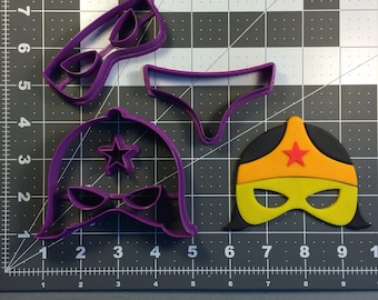 Super Hero Mask 101 Cookie Cutter Set