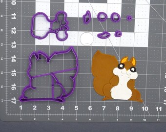 Squirrel Body 266-D545 Cookie Cutter Set