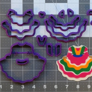 China trgt Kleid 266-554-Cookie-Cutter-Set