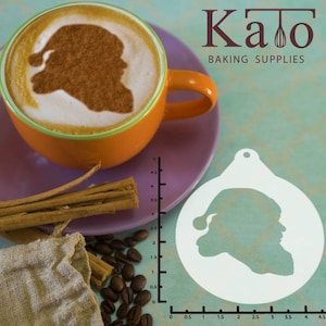 Cat 263-135 Latte Art Stencil