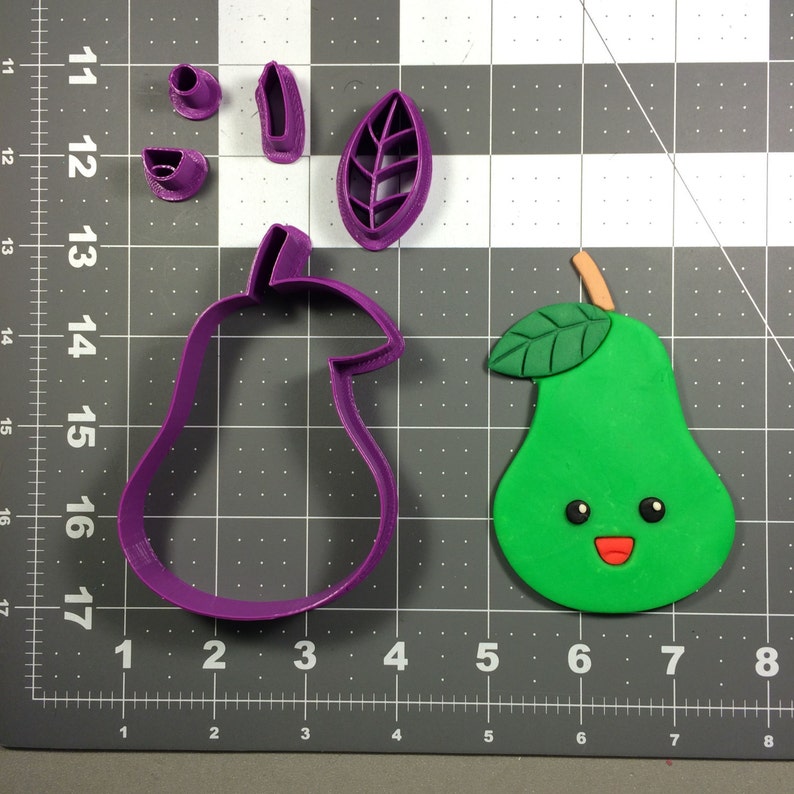 Pear 102 Cookie Cutter Set