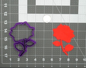 Rose 266-D372 Cookie Cutter Silhouet
