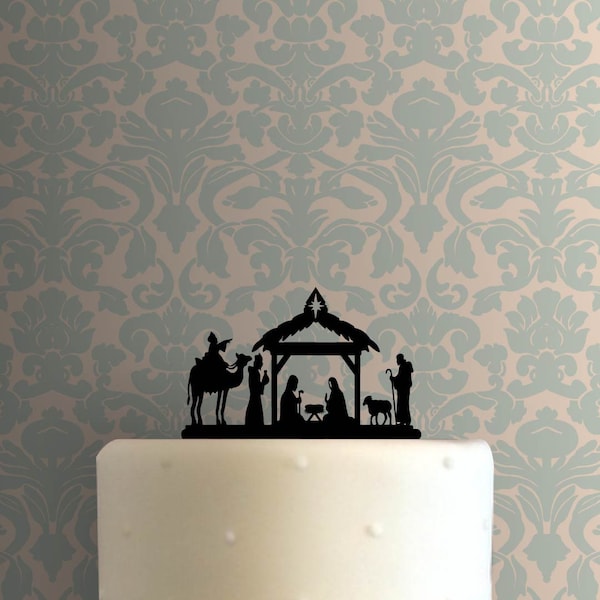 Kerstmis - Kerststal 225-B683 Taarttopper