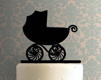 Baby Carriage 225-A743 Cake Topper