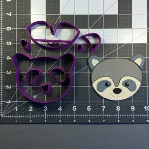 Raccoon Face 100 Cookie Cutter Set