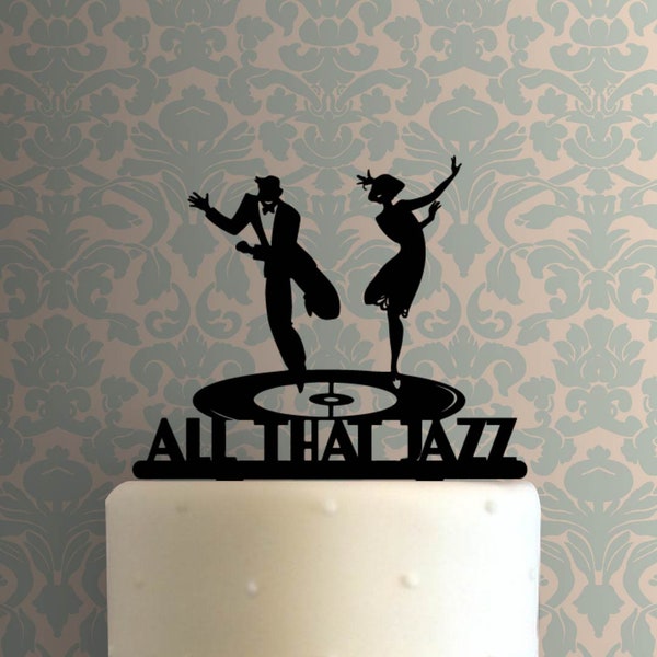All That Jazz 225-B021 Cake Topper