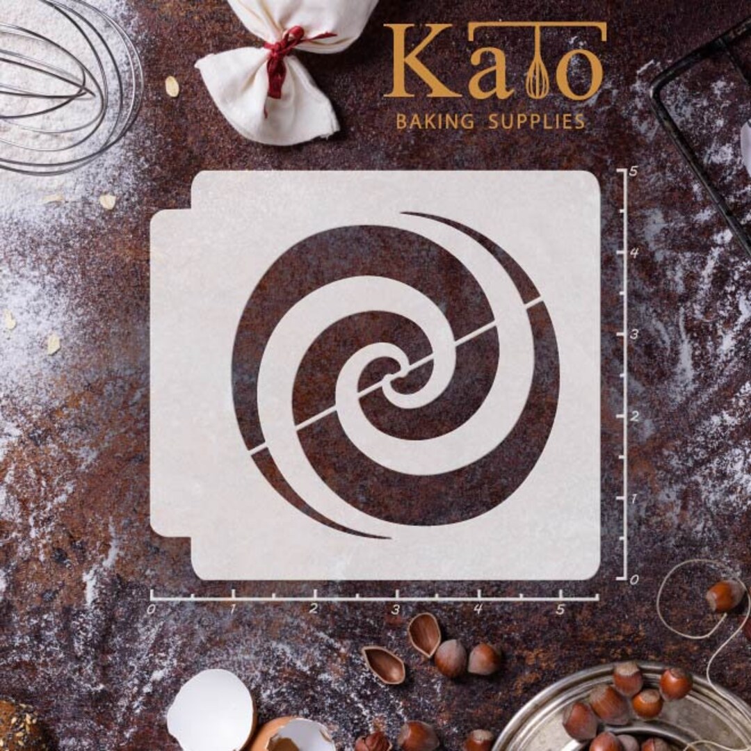 Swirl 100 Stencil - Etsy