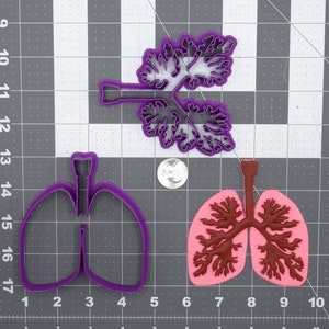 Lungs 266-E515 Cookie Cutter Set