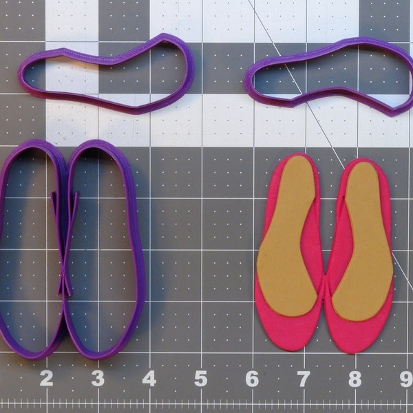 Ballet Flats 266-A931 Cookie Cutter Set