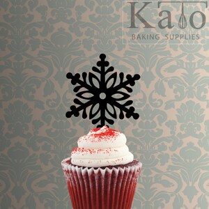 Snowflake 228-250 Cupcake Topper