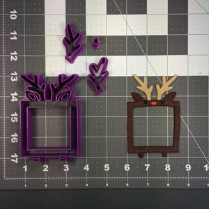 Reindeer Frame 100 Cookie Cutter Set
