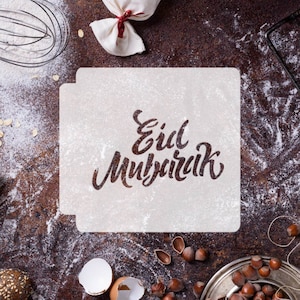 Ramadan - Eid Mubarak 783-F005 Stencil