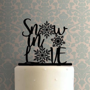 Snow in Love 225-980 Cake Topper