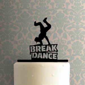 Break Dance 225-A509 Cake Topper