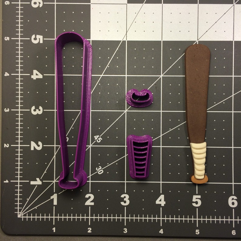 Baseball Bat 100 Cookie Cutter Set