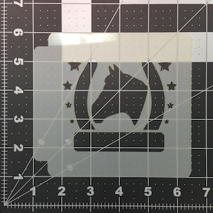 Horse 103 Stencil