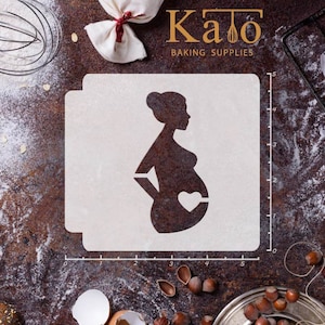 Pregnant Woman 783-A047 Stencil