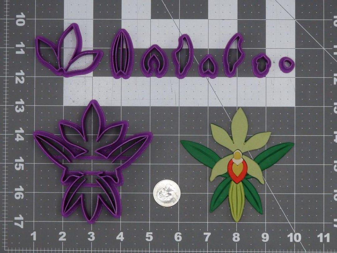 Orchid Flower 266-L992 Cookie Cutter Set - Etsy