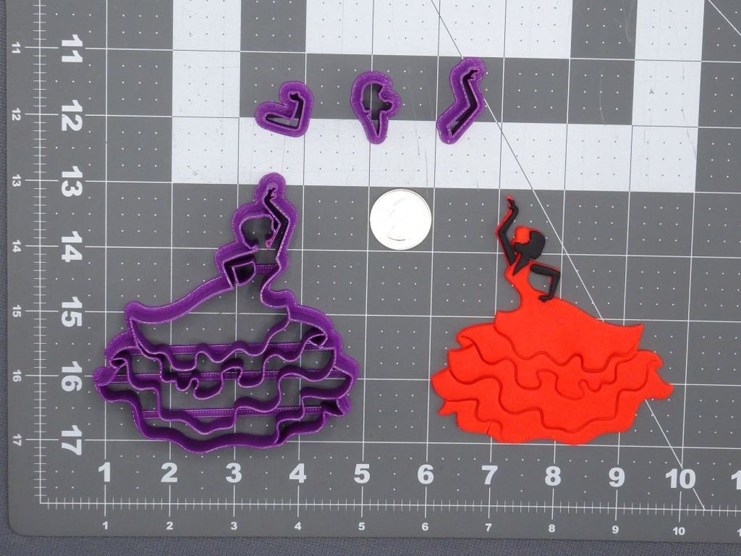 Salsa Dancer 266-D608 Cookie Cutter Set - Etsy