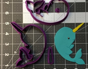 Narwhal 100 Cookie Cutter Set