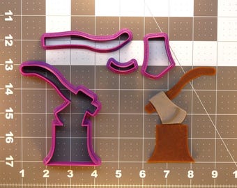 Log and Axe 266-437 Cookie Cutter Set