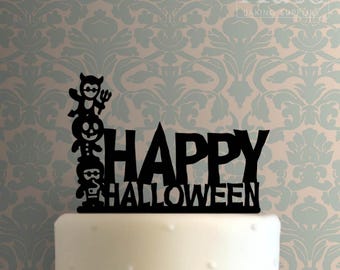 Happy Halloween 105 Cake Topper