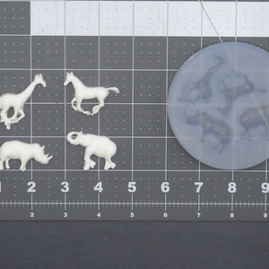 Jungle Animals 745-036 Silicone Mold
