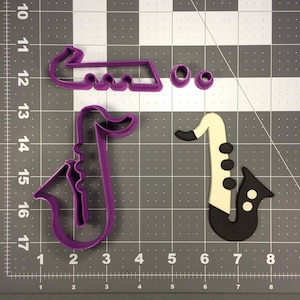 Saxophone 266-240 Cookie Cutter Set