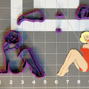 Pin Up Girl 266-C751 Cookie Cutter Set