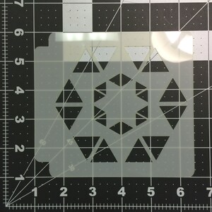 Pattern 115 Stencil