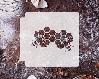 Plantilla Abeja en Panal 783-I688