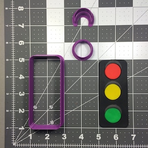 Traffic Light 100 Cookie Cutter Set
