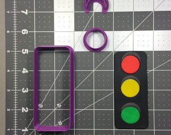 Traffic Light 100 Cookie Cutter Set